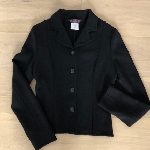 John Galliano Jackets & Blazers - Vintage John Galliano black wool jacket